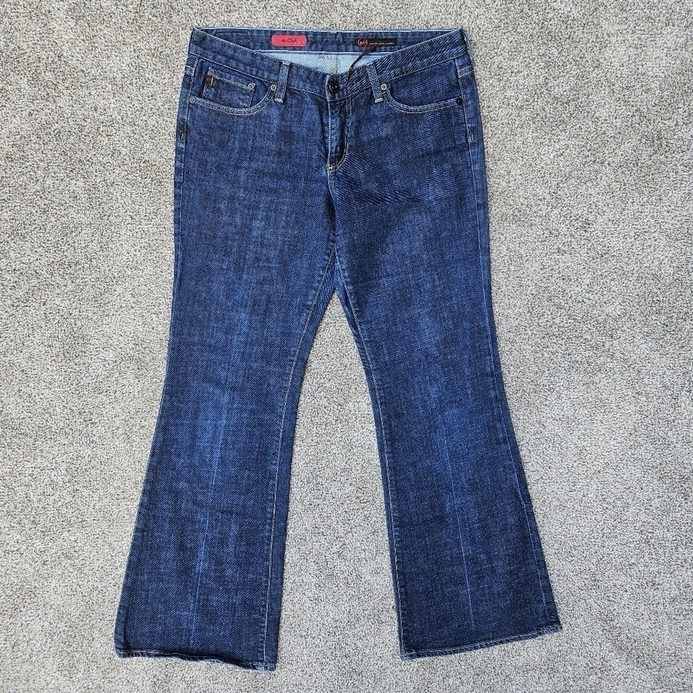 Adriano Goldschmied THE CLUB Wide Straight Leg Denim Jeans Dojo Style Size 32 R